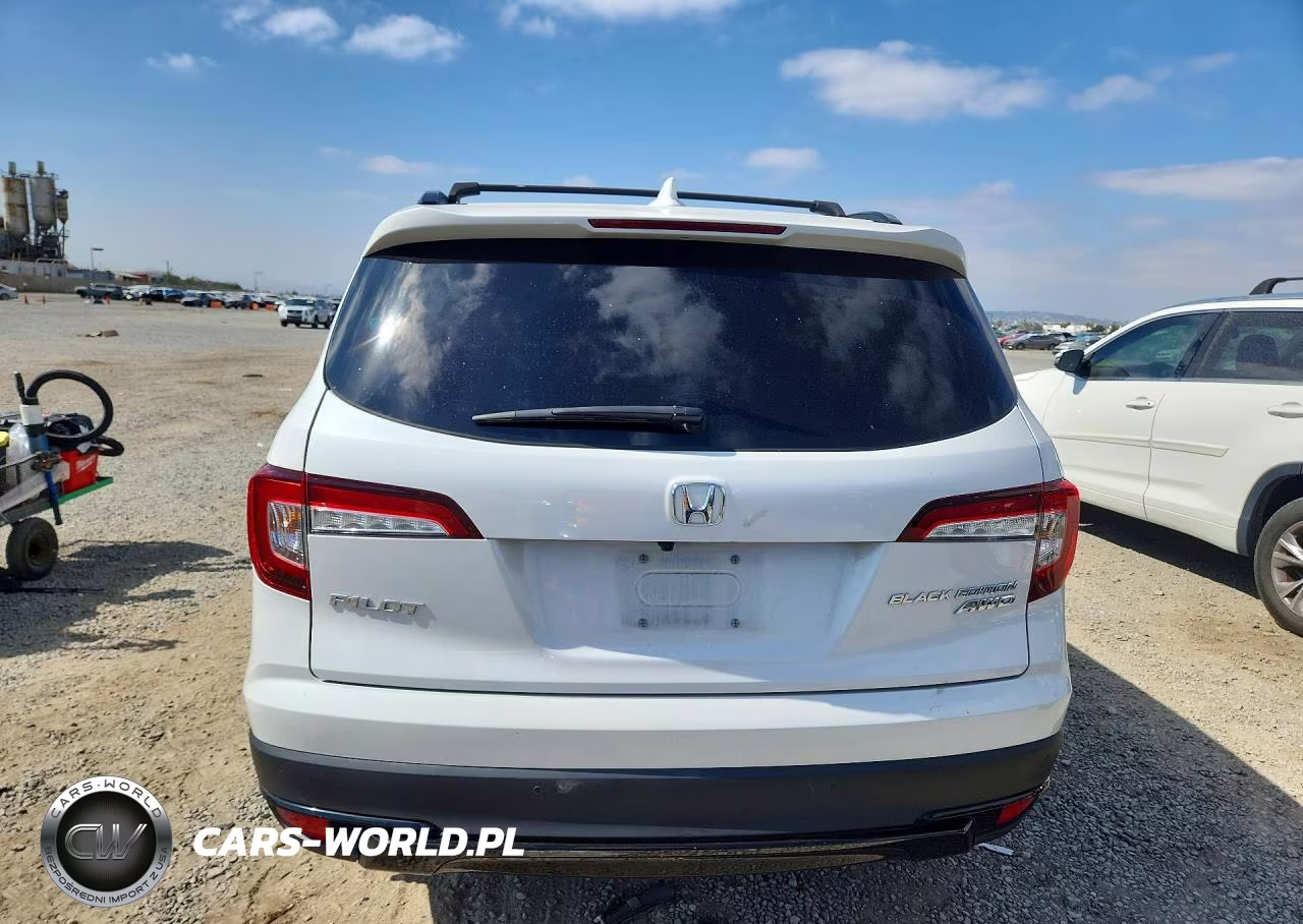 2022 Honda Pilot Black VIN:5FNYF6H75NB067725 - 6