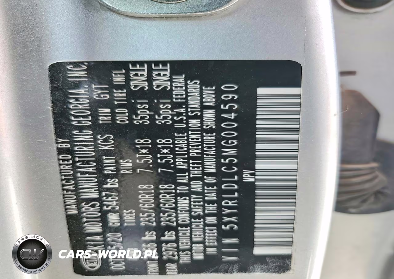 2021 Kia Sorento S VIN:5XYRLDLC5MG004590 - 12
