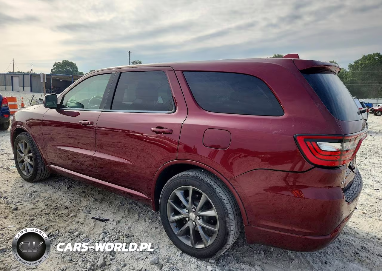 2018 Dodge Durango Gt VIN:1C4RDHDG0JC393015 - 2
