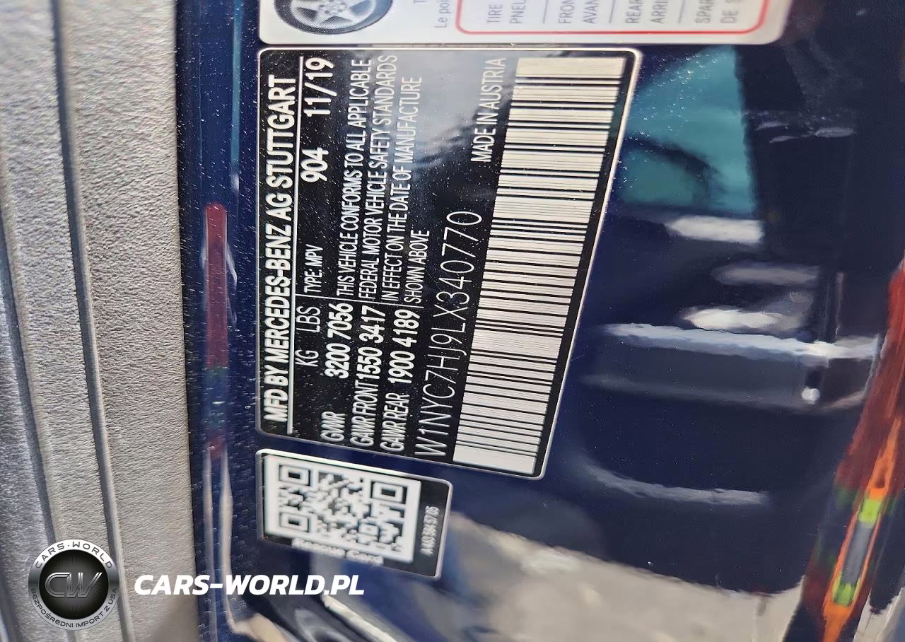 2020 Mercedes-Benz G 63 Amg VIN:W1NYC7HJ9LX340770 - 13