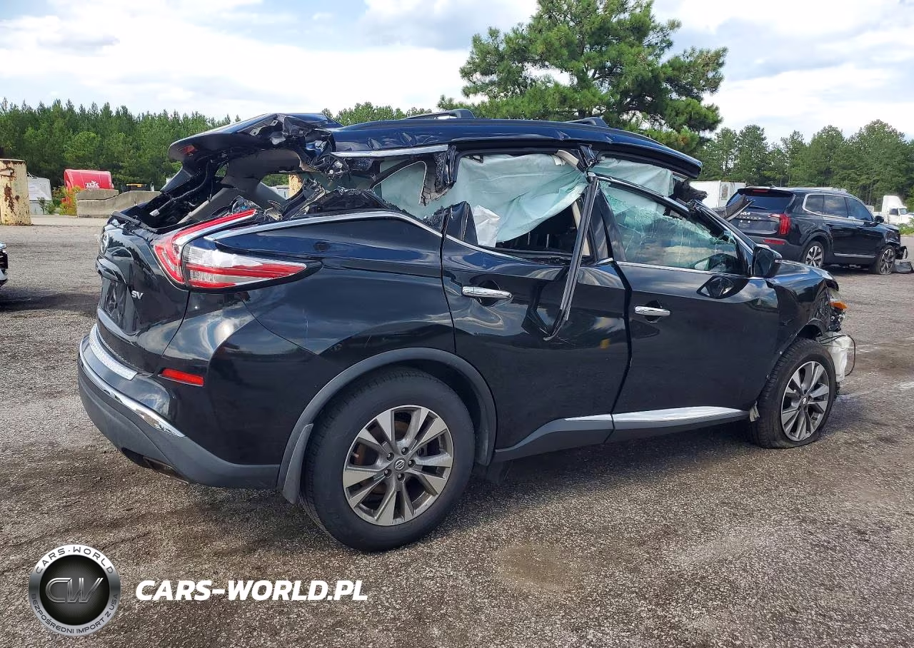 2018 Nissan Murano Sv VIN:5N1AZ2MG9JN174775 - 3