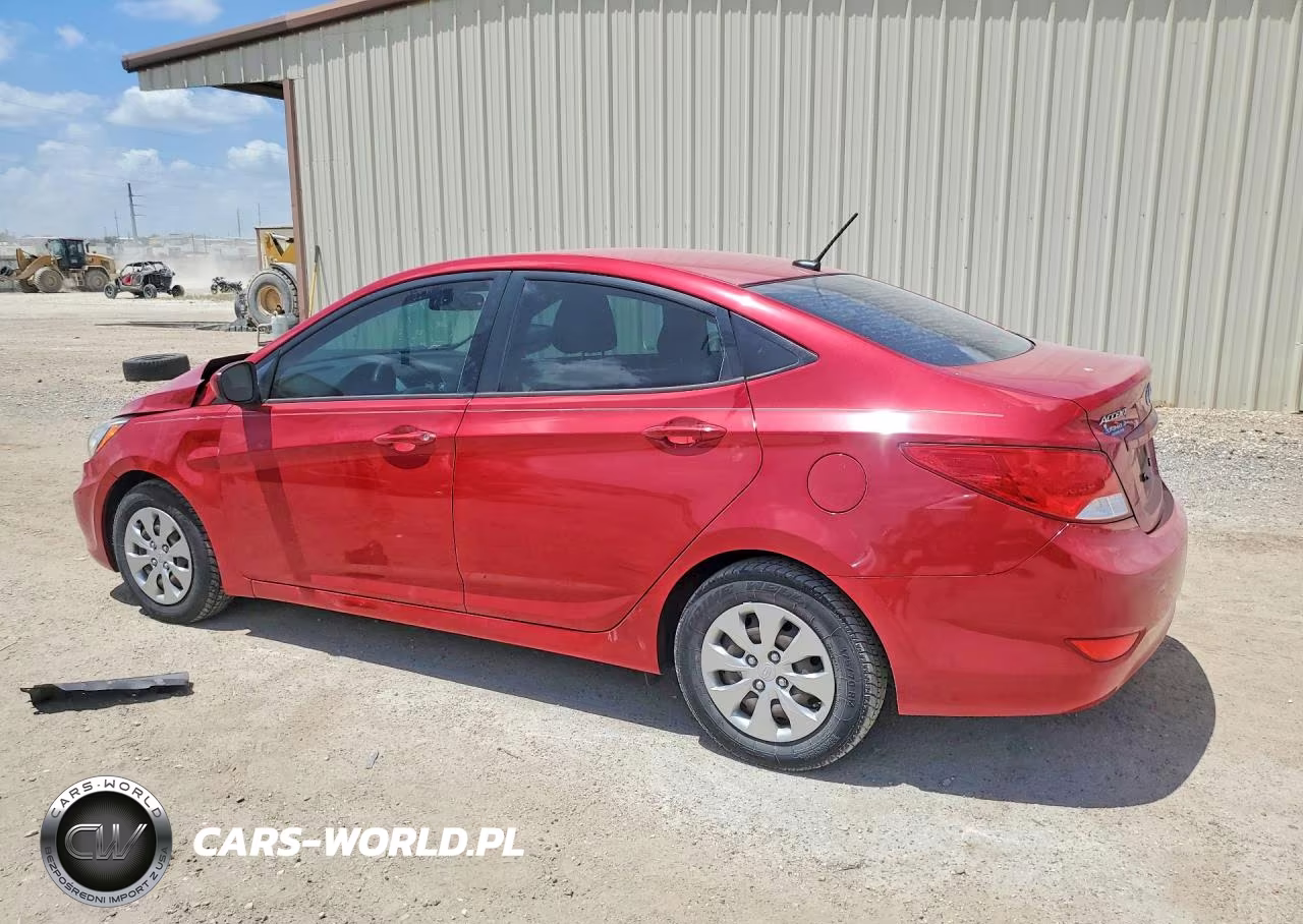 2016 Hyundai Accent Se VIN:KMHCT4AE7GU006608 - 2