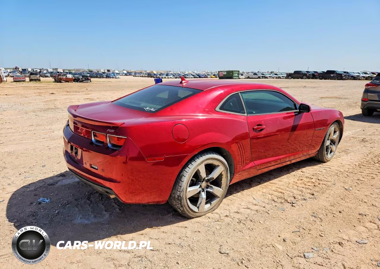 2013 Chevrolet Camaro Lt VIN:2G1FC1E38D9173201 - 3