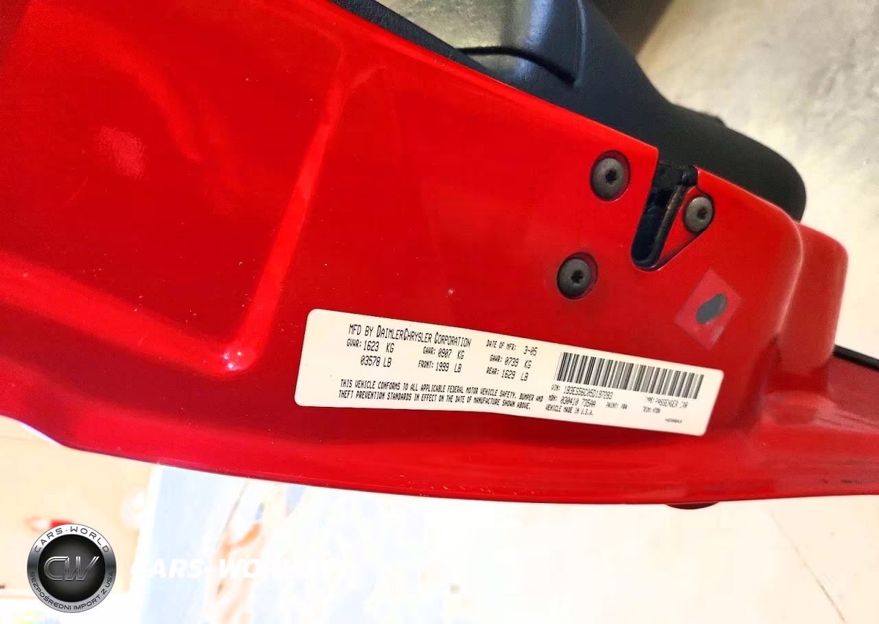2005 Dodge Neon Sxt VIN:1B3ES56C05D197283 - 12