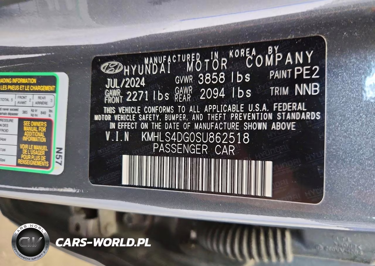 2025 Hyundai Elantra Sel VIN:KMHLS4DG0SU862518 - 12