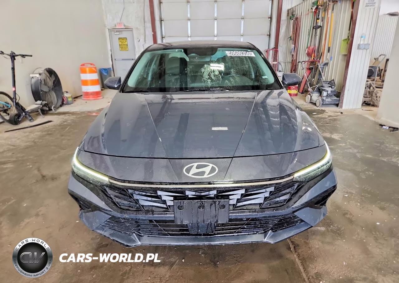 2025 Hyundai Elantra Sel VIN:KMHLS4DG0SU862518 - 5