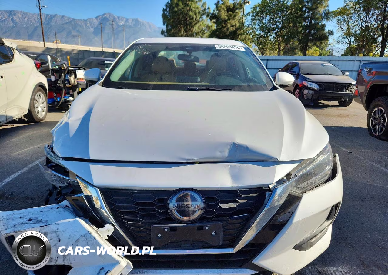 2020 Nissan Sentra Sv VIN:3N1AB8CV1LY228722 - 5