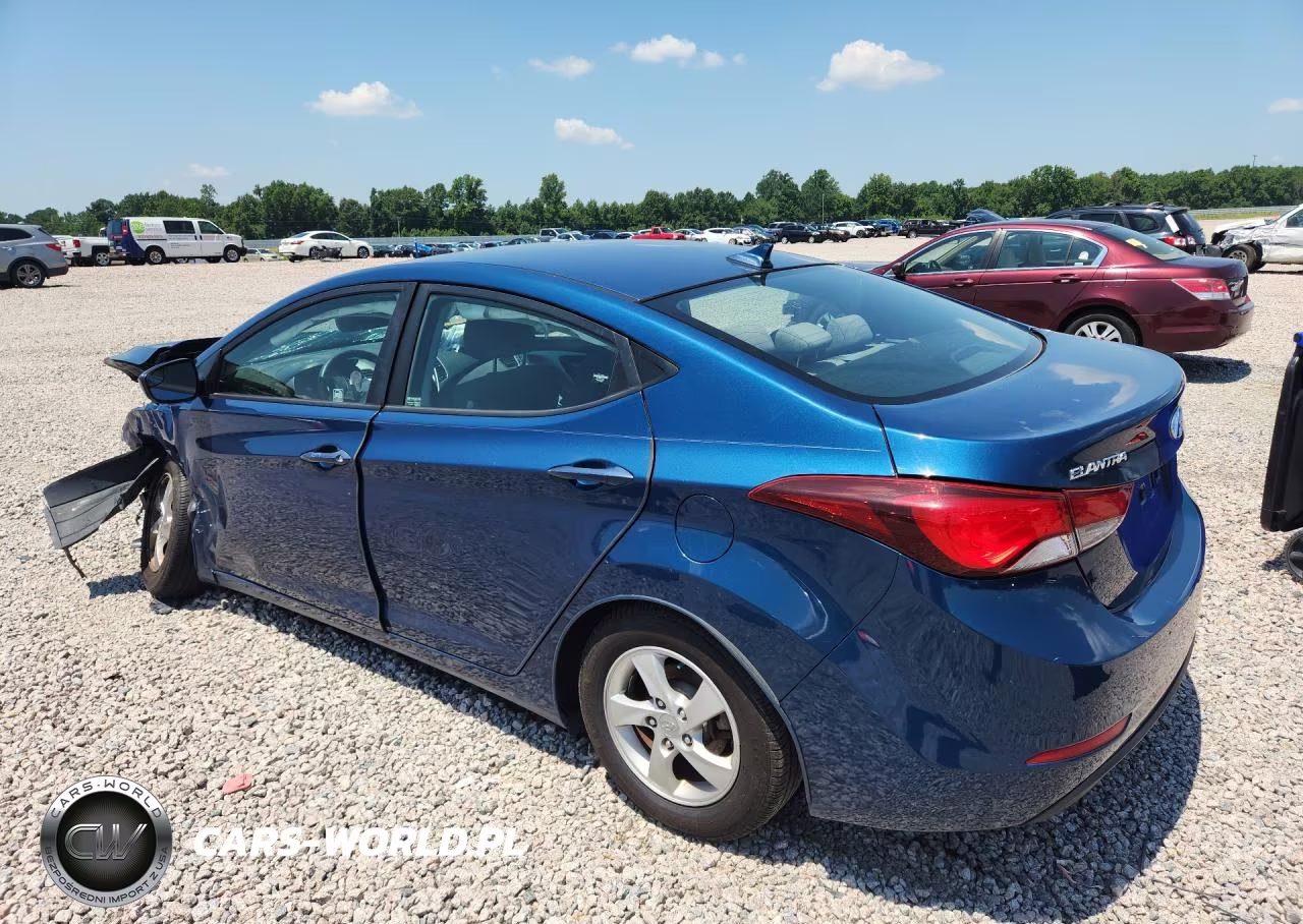 2015 Hyundai Elantra Se VIN:KMHDH4AE6FU248679 - 2