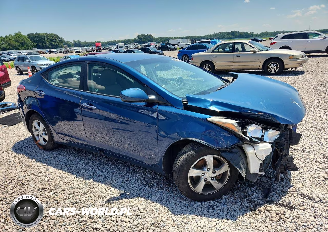 2015 Hyundai Elantra Se VIN:KMHDH4AE6FU248679 - 4