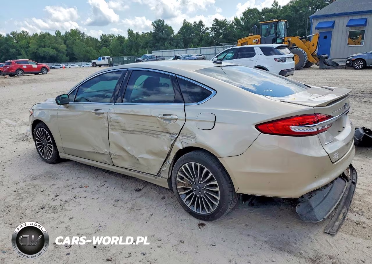 2018 Ford Fusion Titanium-Platinum VIN:3FA6P0D99JR206469 - 2