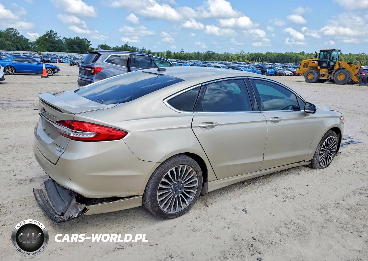 2018 Ford Fusion Titanium-Platinum VIN:3FA6P0D99JR206469 - 3