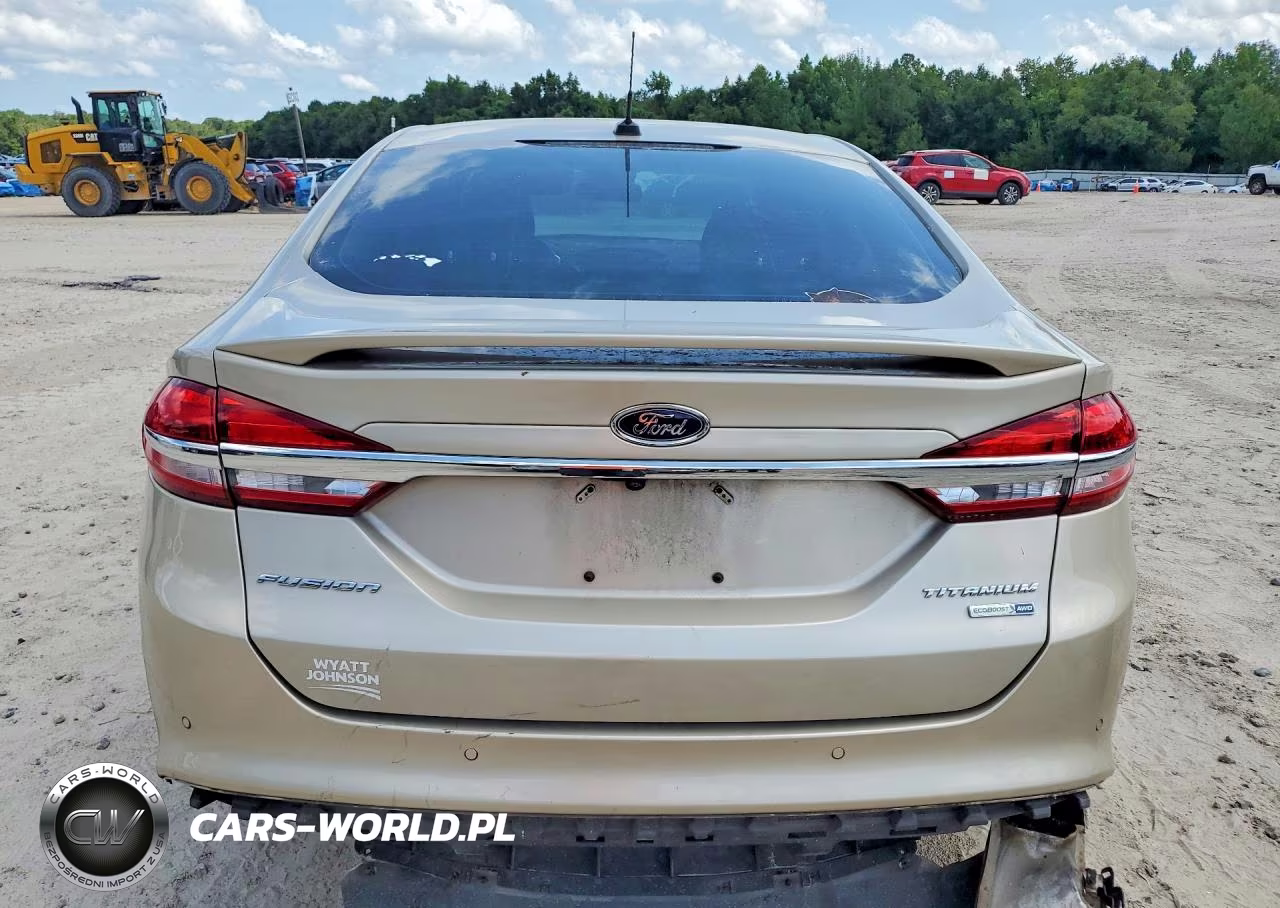 2018 Ford Fusion Titanium-Platinum VIN:3FA6P0D99JR206469 - 6