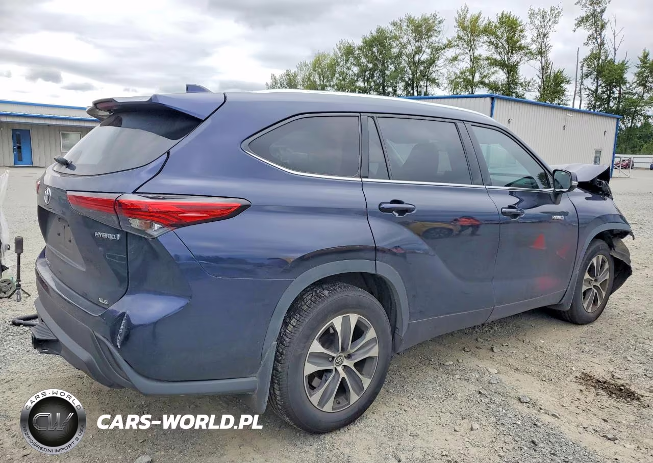 2021 Toyota Highlander Hybrid Xle VIN:5TDGBRCH3MS519139 - 3