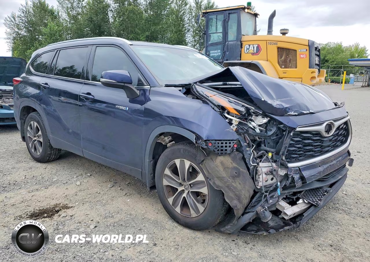 2021 Toyota Highlander Hybrid Xle VIN:5TDGBRCH3MS519139 - 4