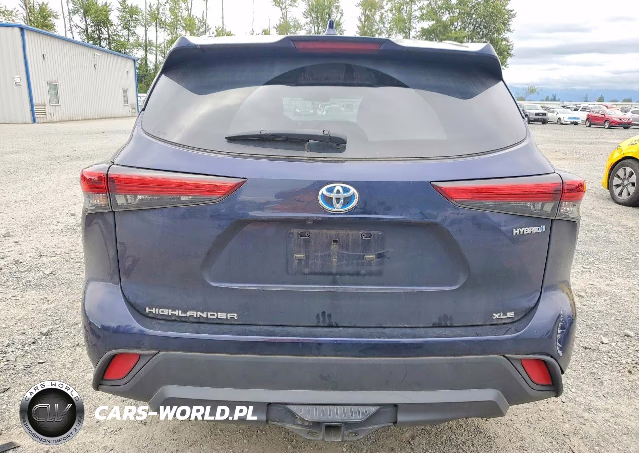 2021 Toyota Highlander Hybrid Xle VIN:5TDGBRCH3MS519139 - 6