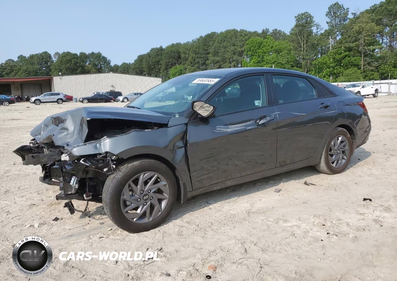 2024 Hyundai Elantra Sel VIN:KMHLM4DG7RU714256 - 1