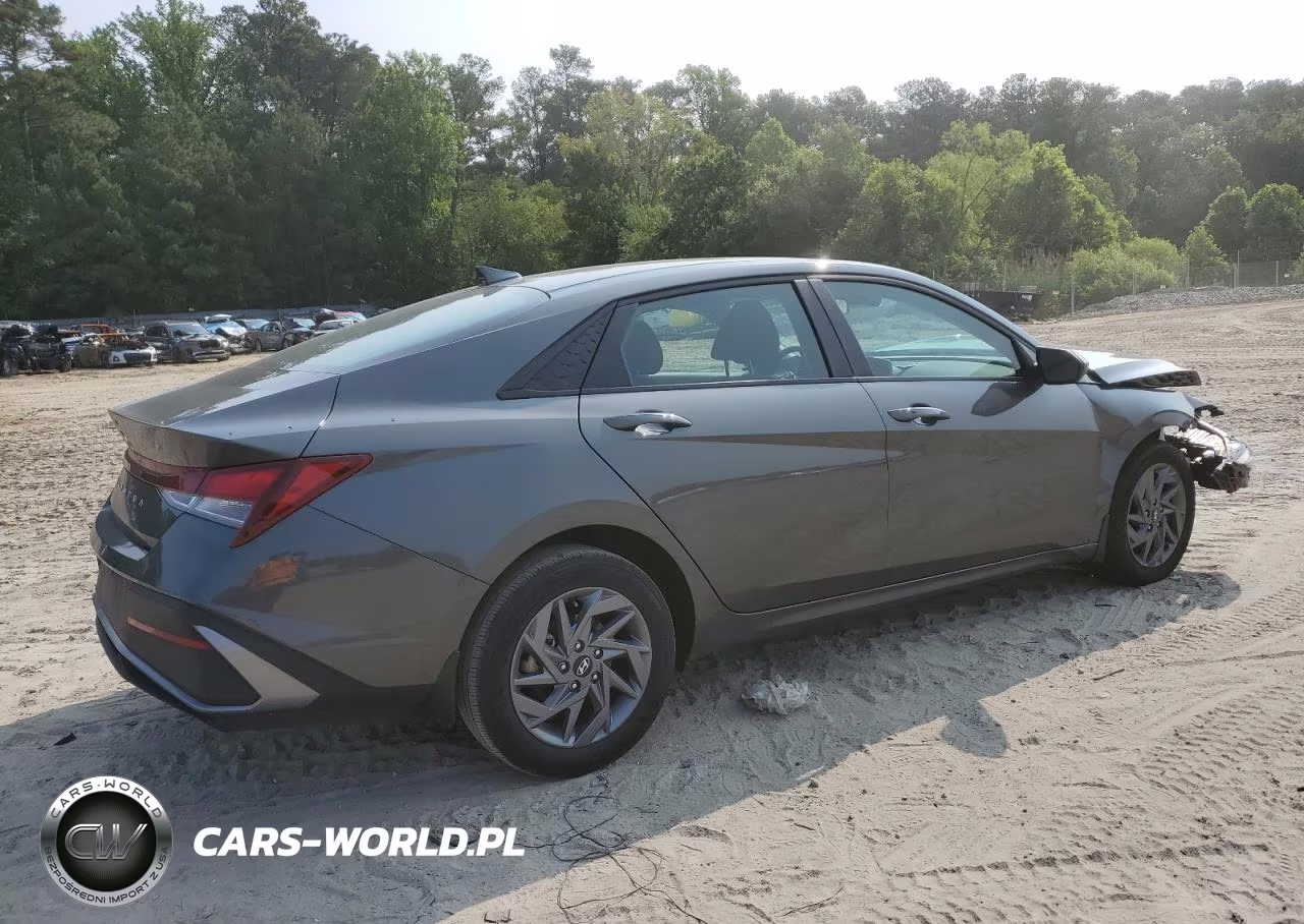 2024 Hyundai Elantra Sel VIN:KMHLM4DG7RU714256 - 3