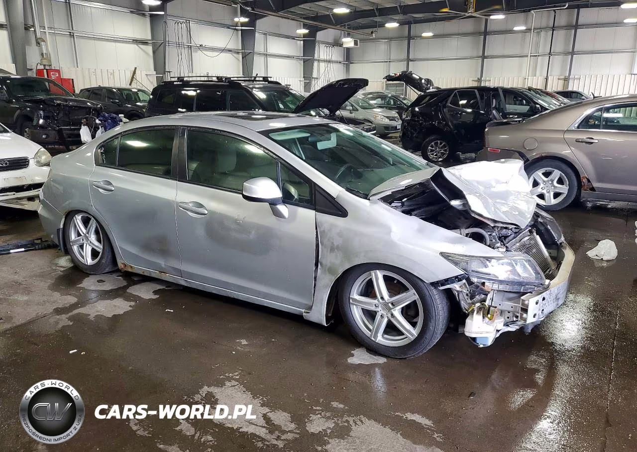 2012 Honda Civic Exl VIN:19XFB2F90CE329881 - 4