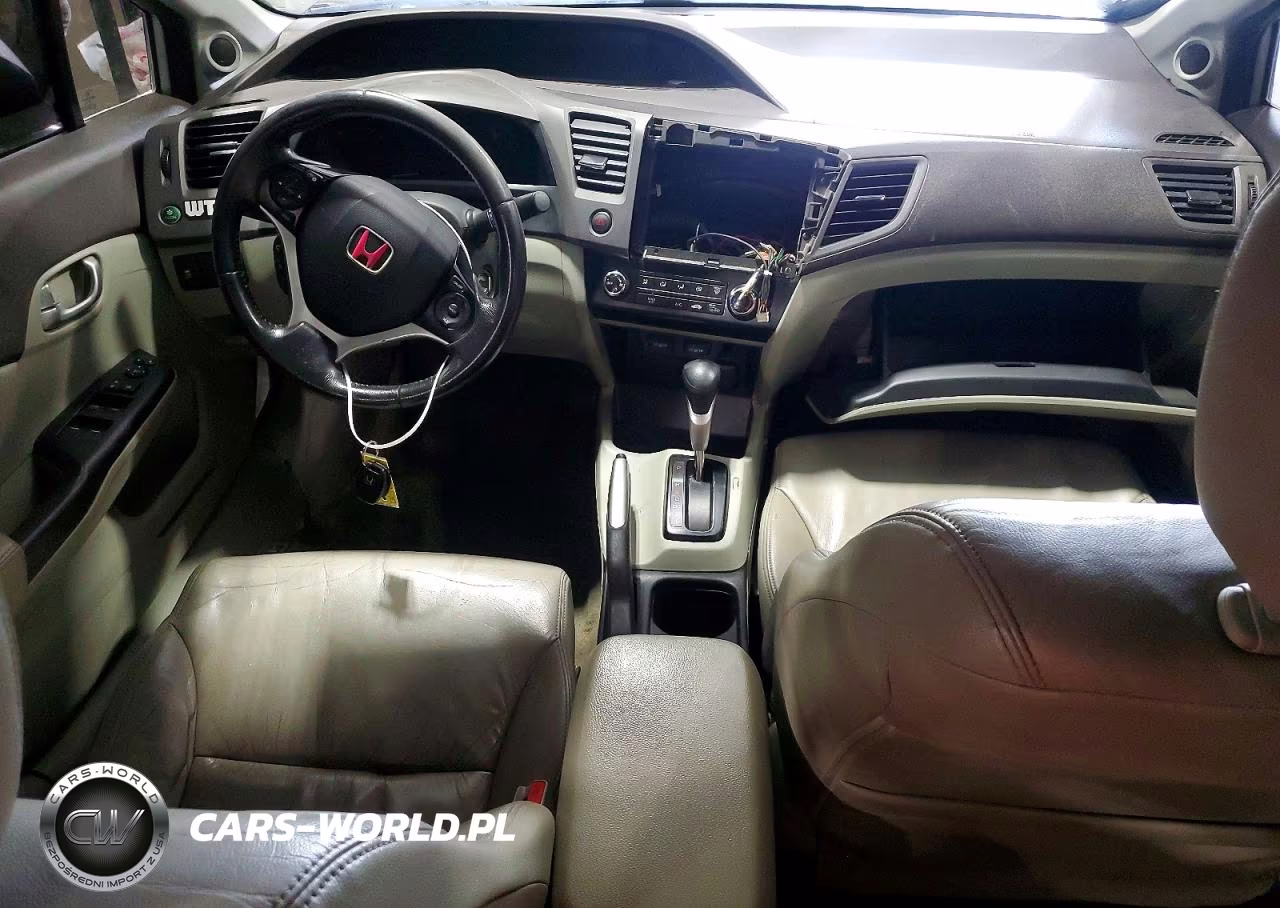 2012 Honda Civic Exl VIN:19XFB2F90CE329881 - 8