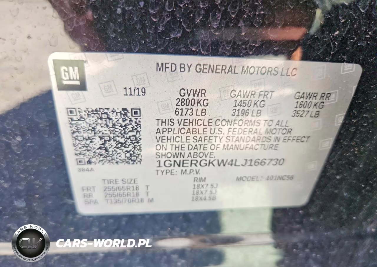 2020 Chevrolet Traverse Lt VIN:1GNERGKW4LJ166730 - 13