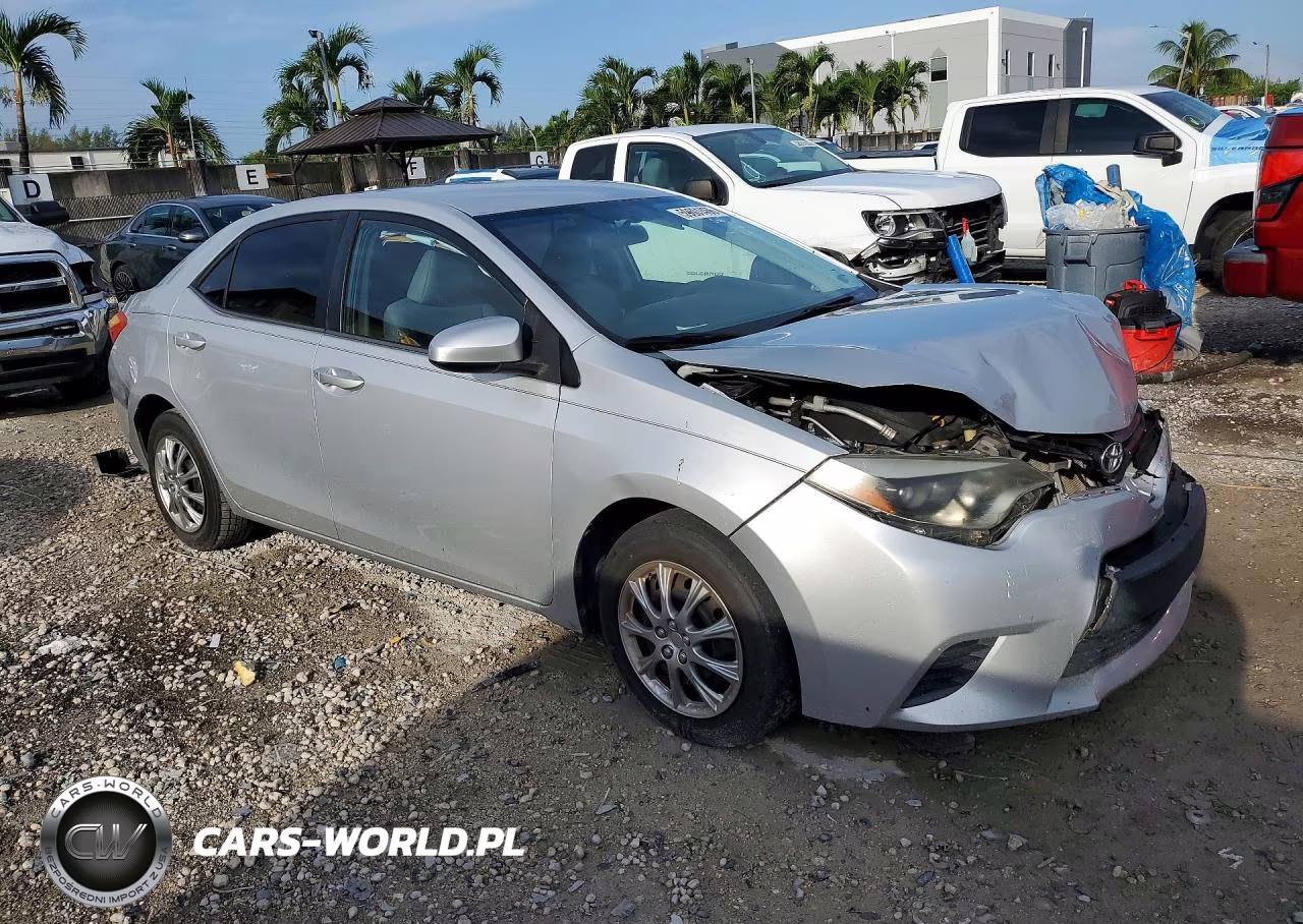 2015 Toyota Corolla L VIN:2T1BURHEXFC447144 - 4