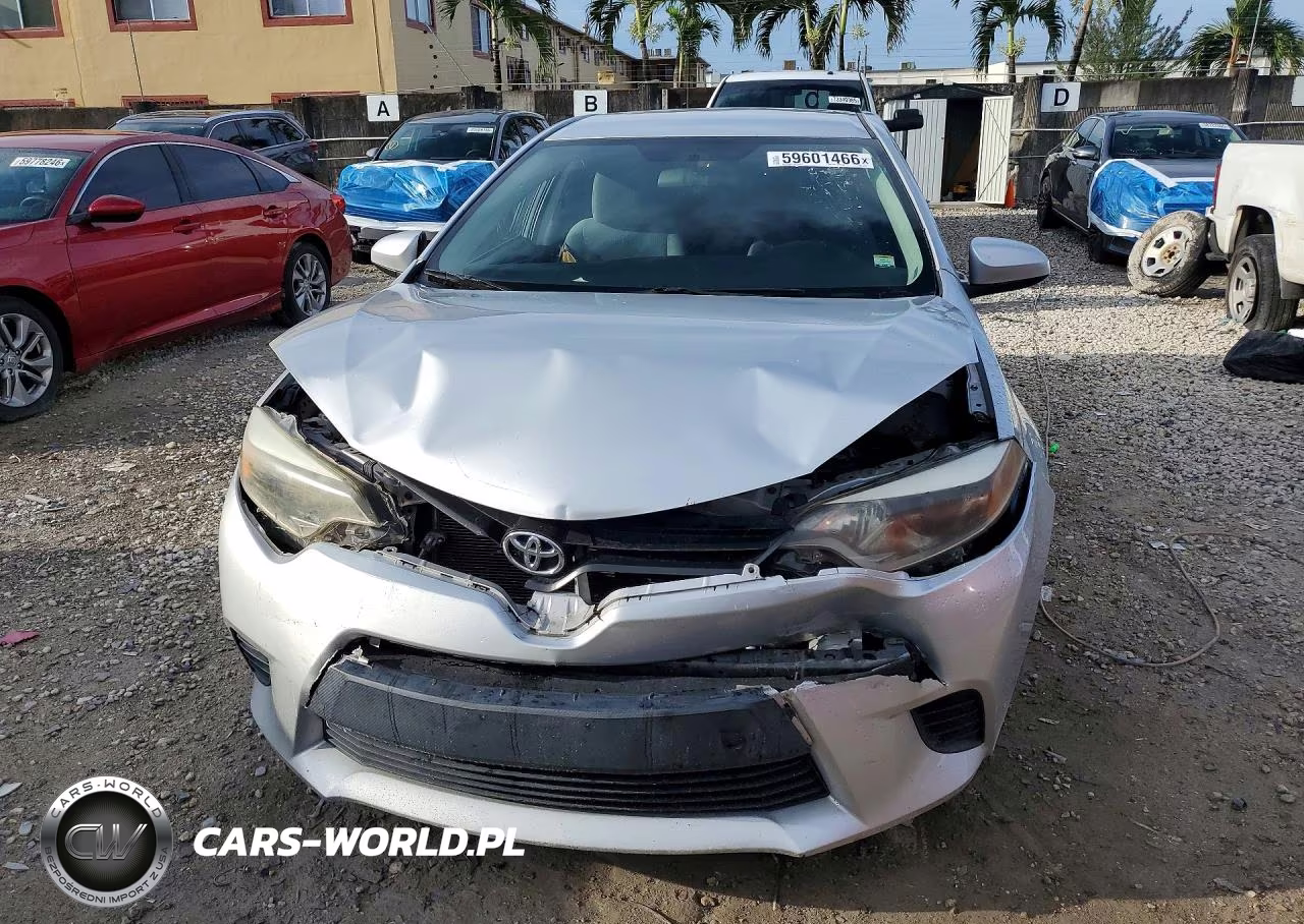 2015 Toyota Corolla L VIN:2T1BURHEXFC447144 - 5