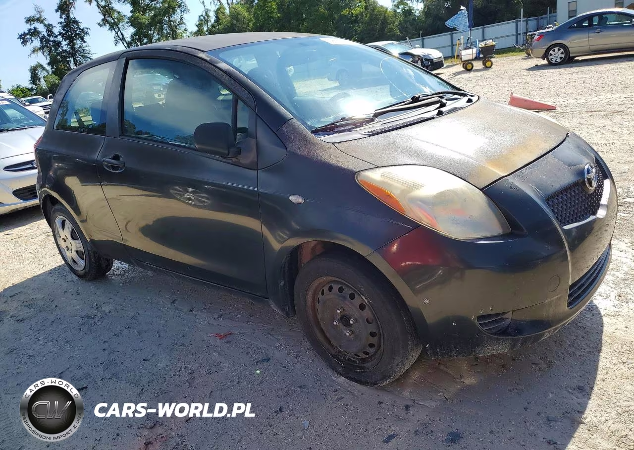 2007 Toyota Yaris Base VIN:JTDJT923475064563 - 4
