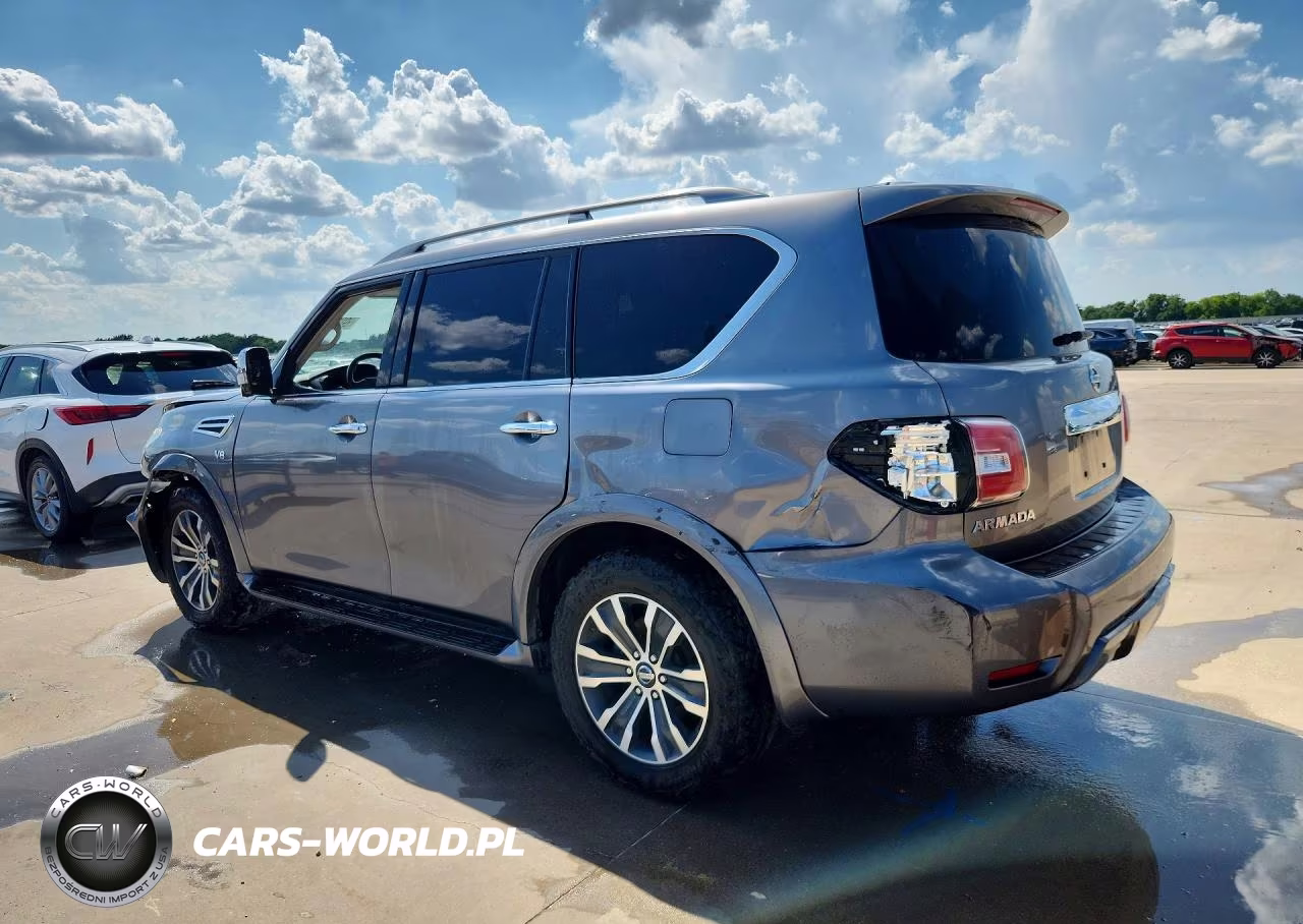2020 Nissan Armada Sl VIN:JN8AY2ND1L9109284 - 2