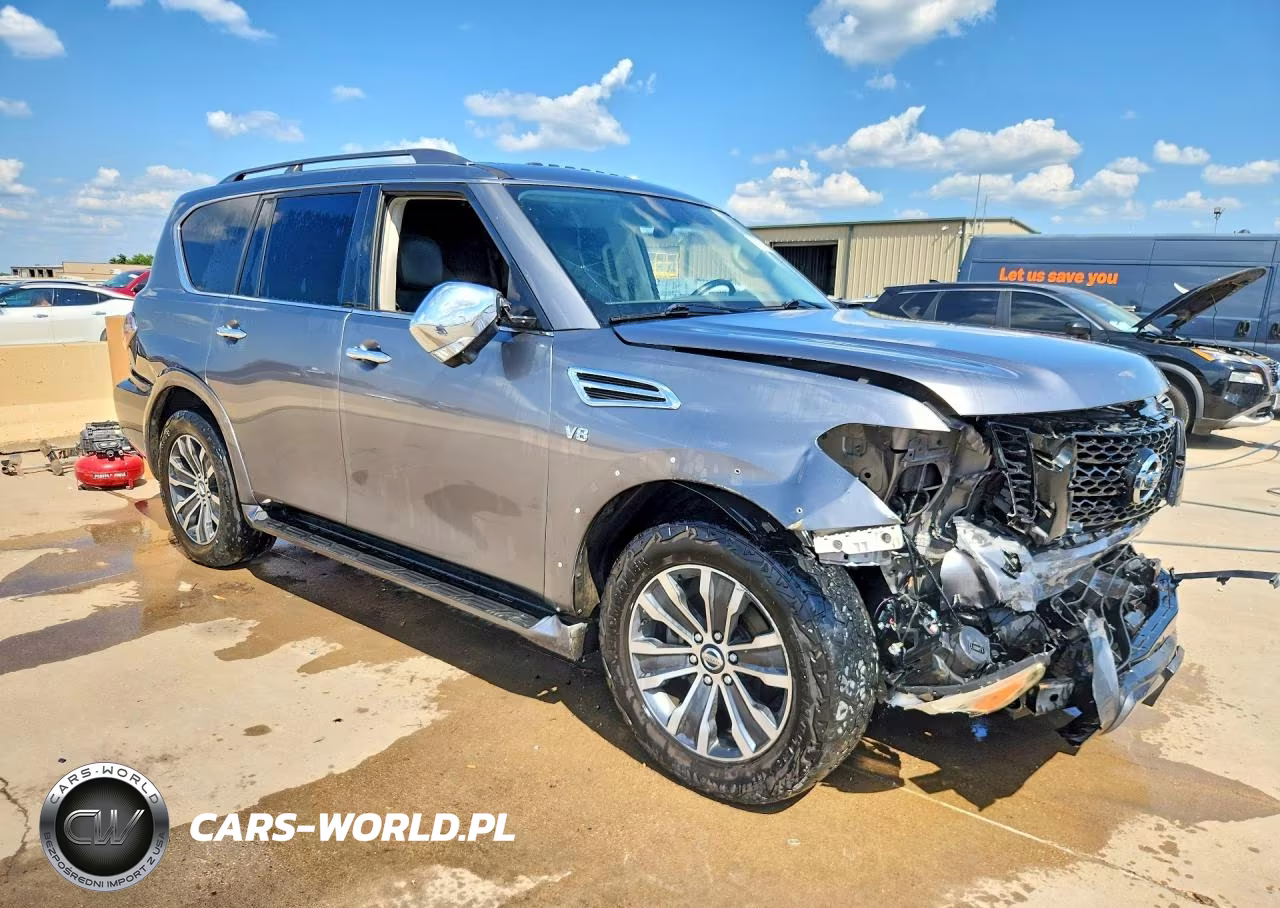 2020 Nissan Armada Sl VIN:JN8AY2ND1L9109284 - 4