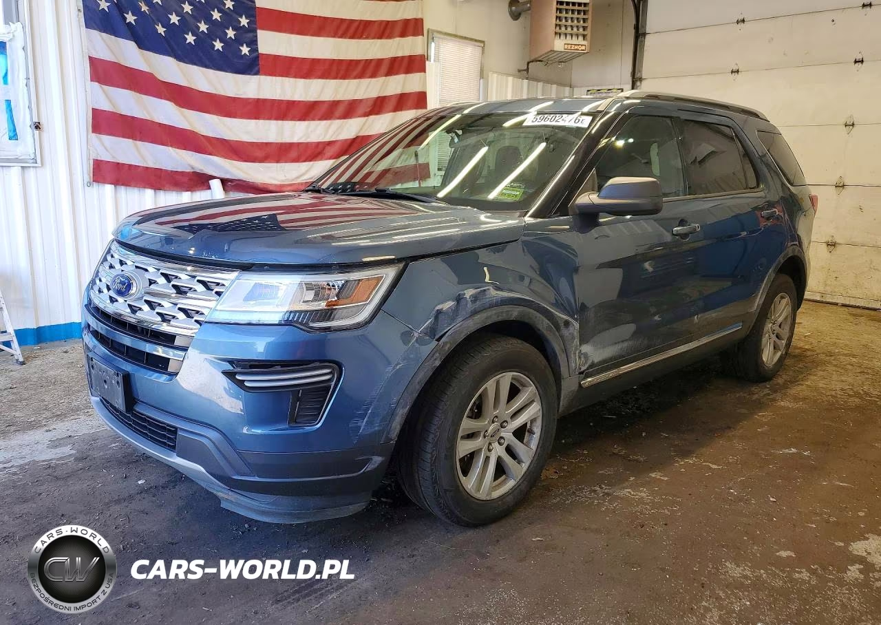 2019 Ford Explorer Xlt VIN:1FM5K8D87KGA66789 - 1