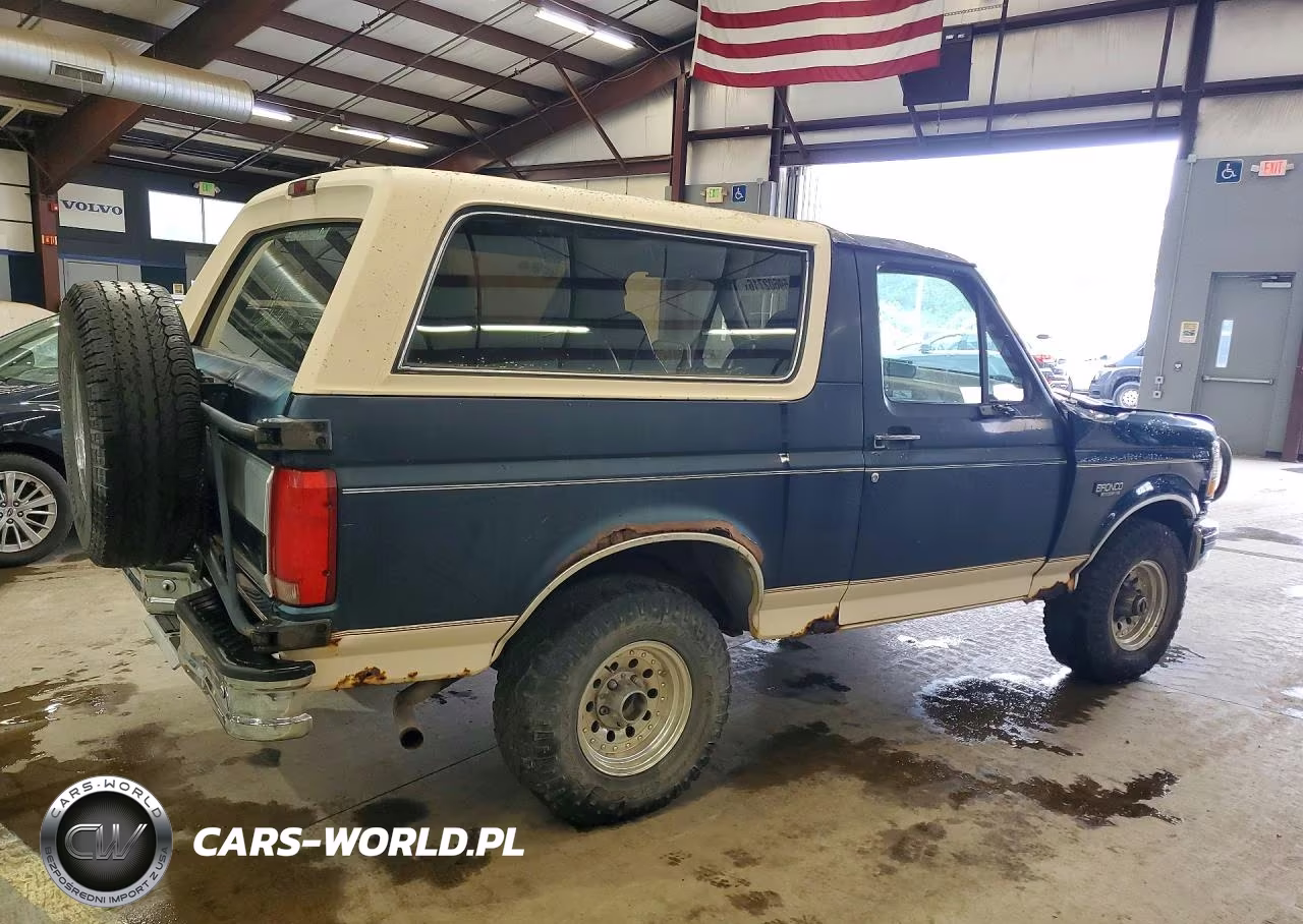 1993 Ford Bronco U100 VIN:1FMEU15NXPLA40353 - 3