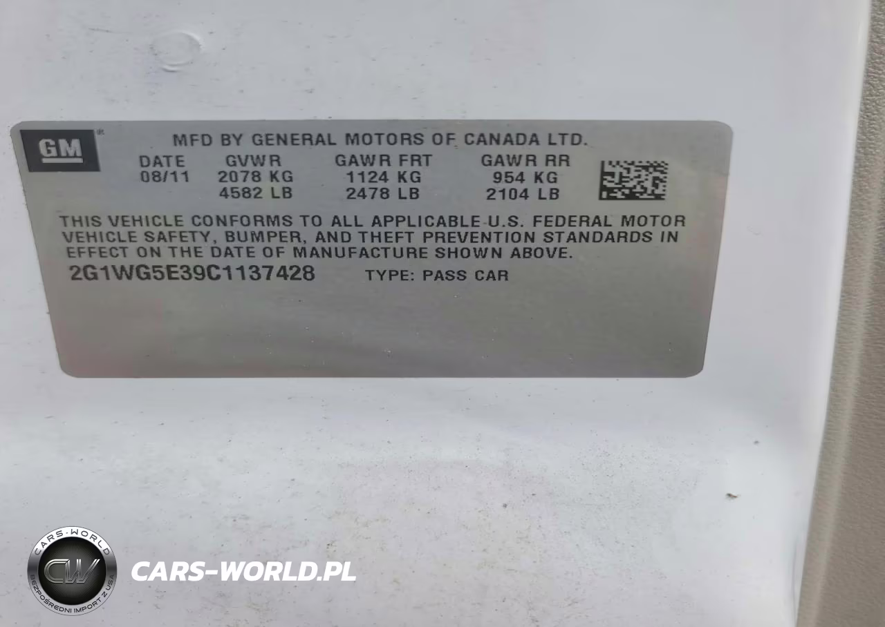 2012 Chevrolet Impala Lt VIN:2G1WG5E39C1137428 - 12