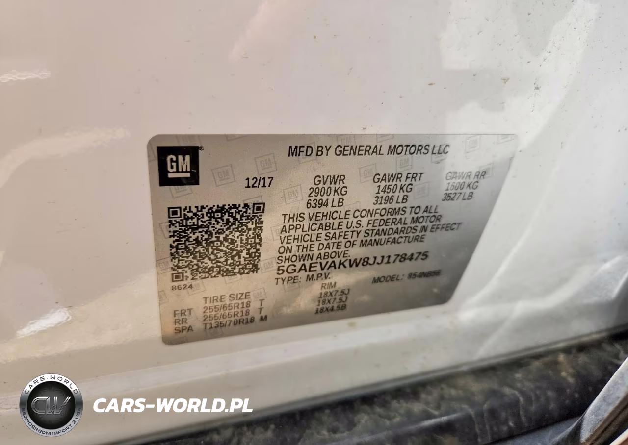 2018 Buick Enclave Essence VIN:5GAEVAKW8JJ178475 - 12