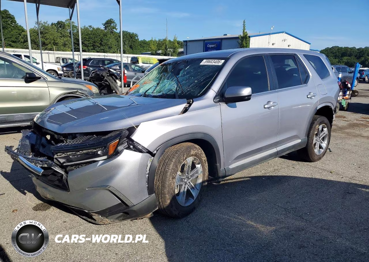 2025 Honda Pilot Exl VIN:5FNYG2H4XSB026711 - 1