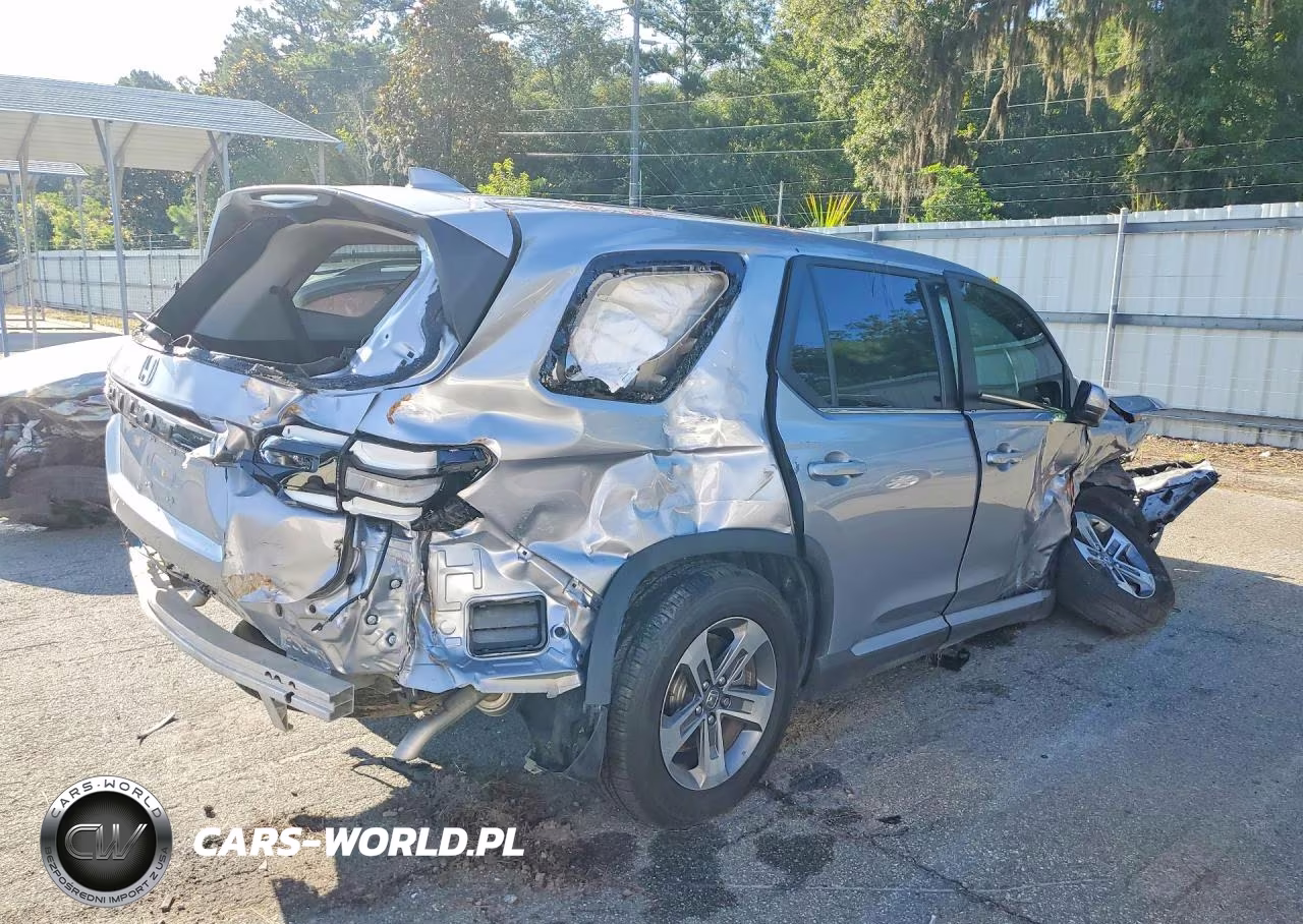 2025 Honda Pilot Exl VIN:5FNYG2H4XSB026711 - 3