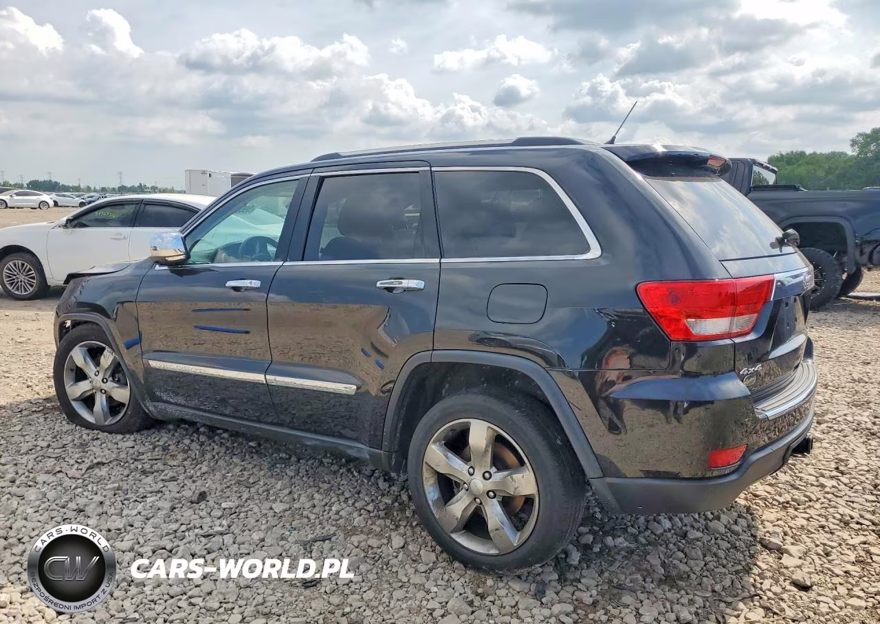 2013 Jeep Grand Cherokee Overland VIN:1C4RJFCG7DC531748 - 2