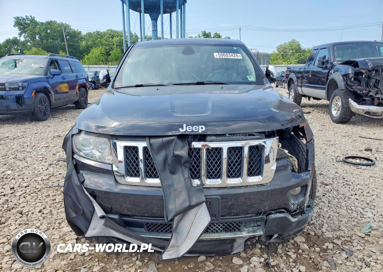 2013 Jeep Grand Cherokee Overland VIN:1C4RJFCG7DC531748 - 5