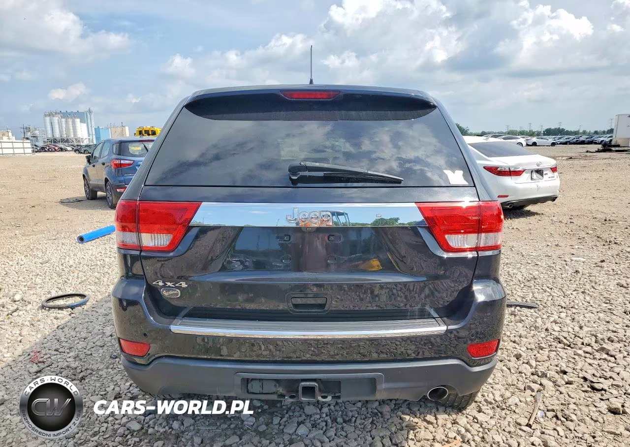 2013 Jeep Grand Cherokee Overland VIN:1C4RJFCG7DC531748 - 6