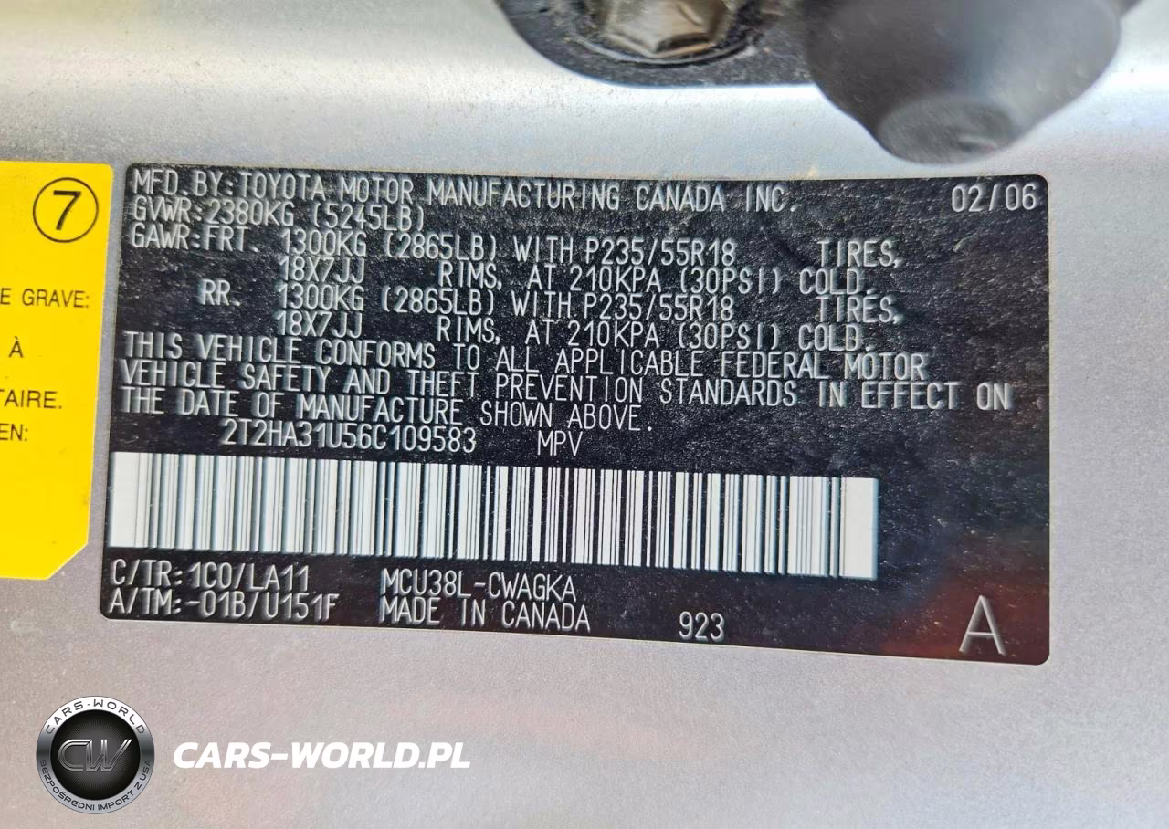 2006 Lexus Rx 330 VIN:2T2HA31U56C109583 - 12
