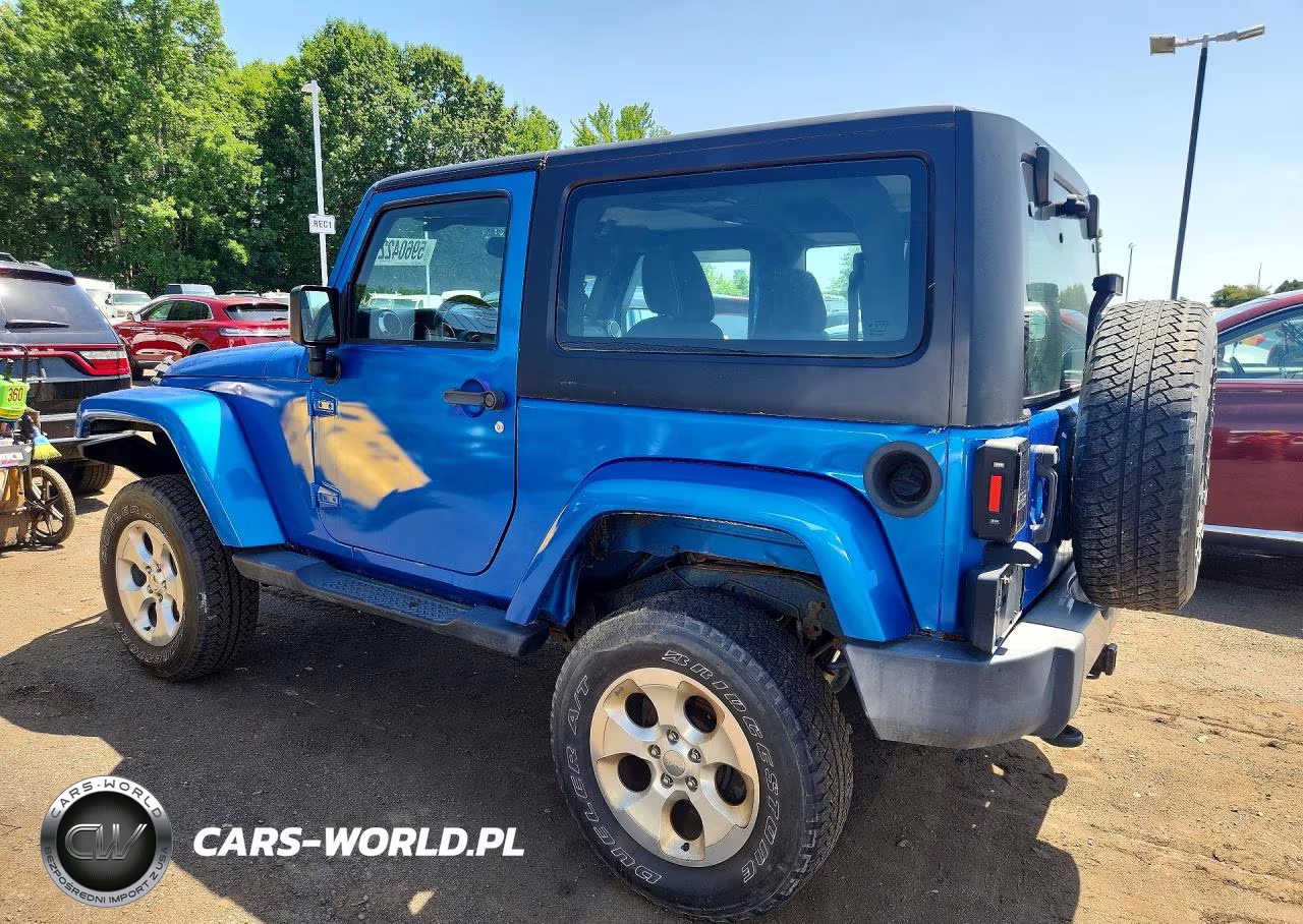 2015 Jeep Wrangler Sahara VIN:1C4AJWBG0FL748639 - 2