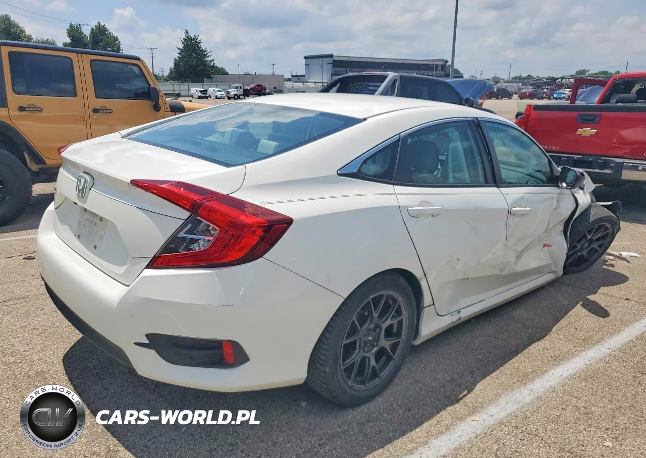 2017 Honda Civic Lx VIN:19XFC2F51HE079391 - 3