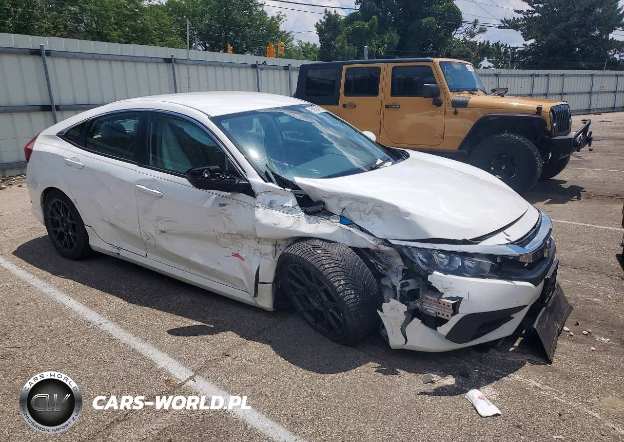 2017 Honda Civic Lx VIN:19XFC2F51HE079391 - 4