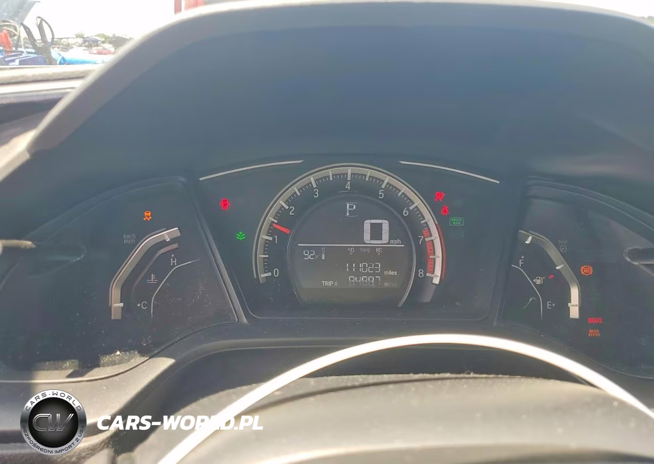 2017 Honda Civic Lx VIN:19XFC2F51HE079391 - 9