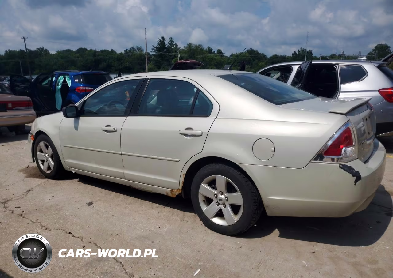 2008 Ford Fusion Se VIN:3FAHP07Z68R173638 - 2
