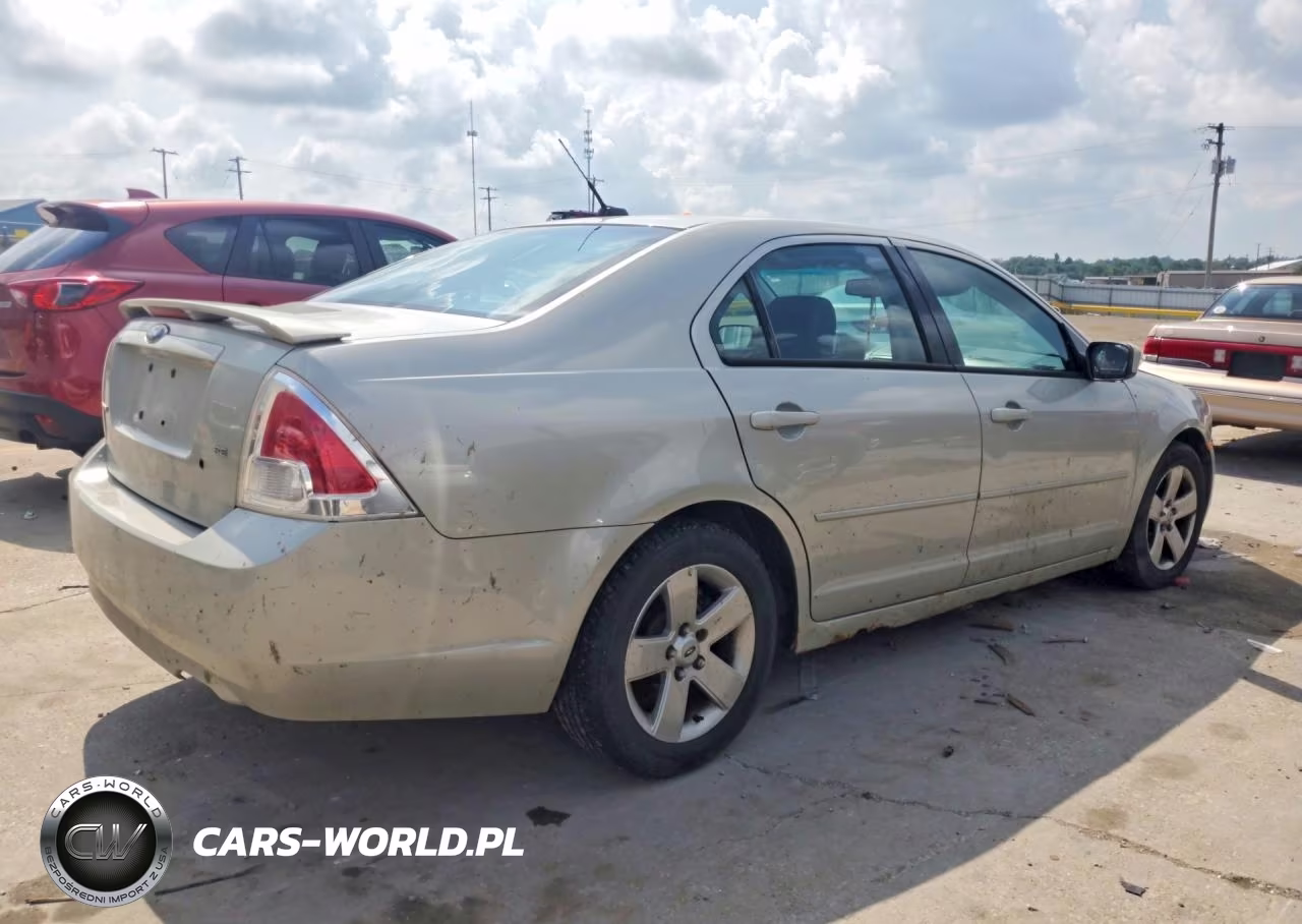 2008 Ford Fusion Se VIN:3FAHP07Z68R173638 - 3