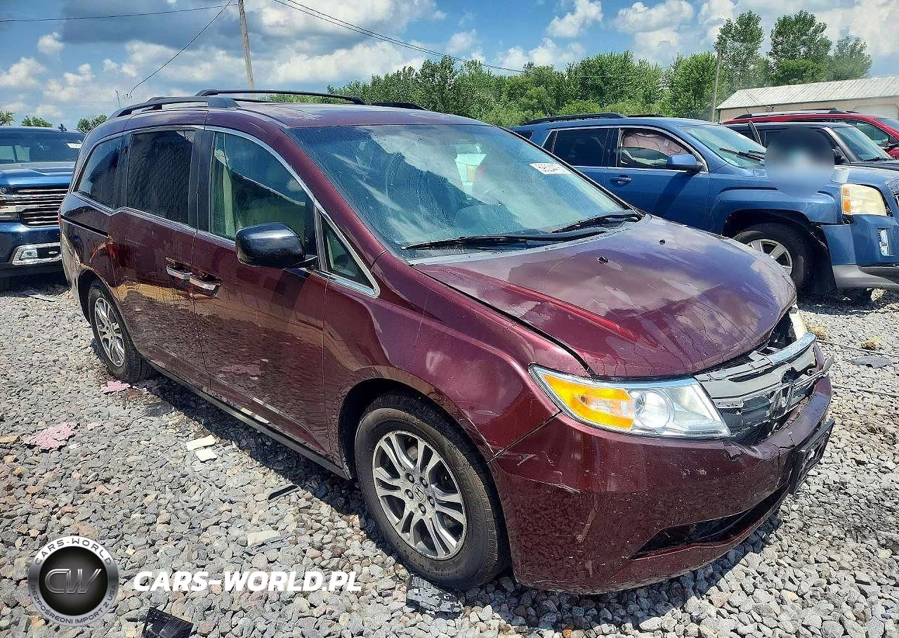 2013 Honda Odyssey Exl VIN:5FNRL5H68DB061060 - 4