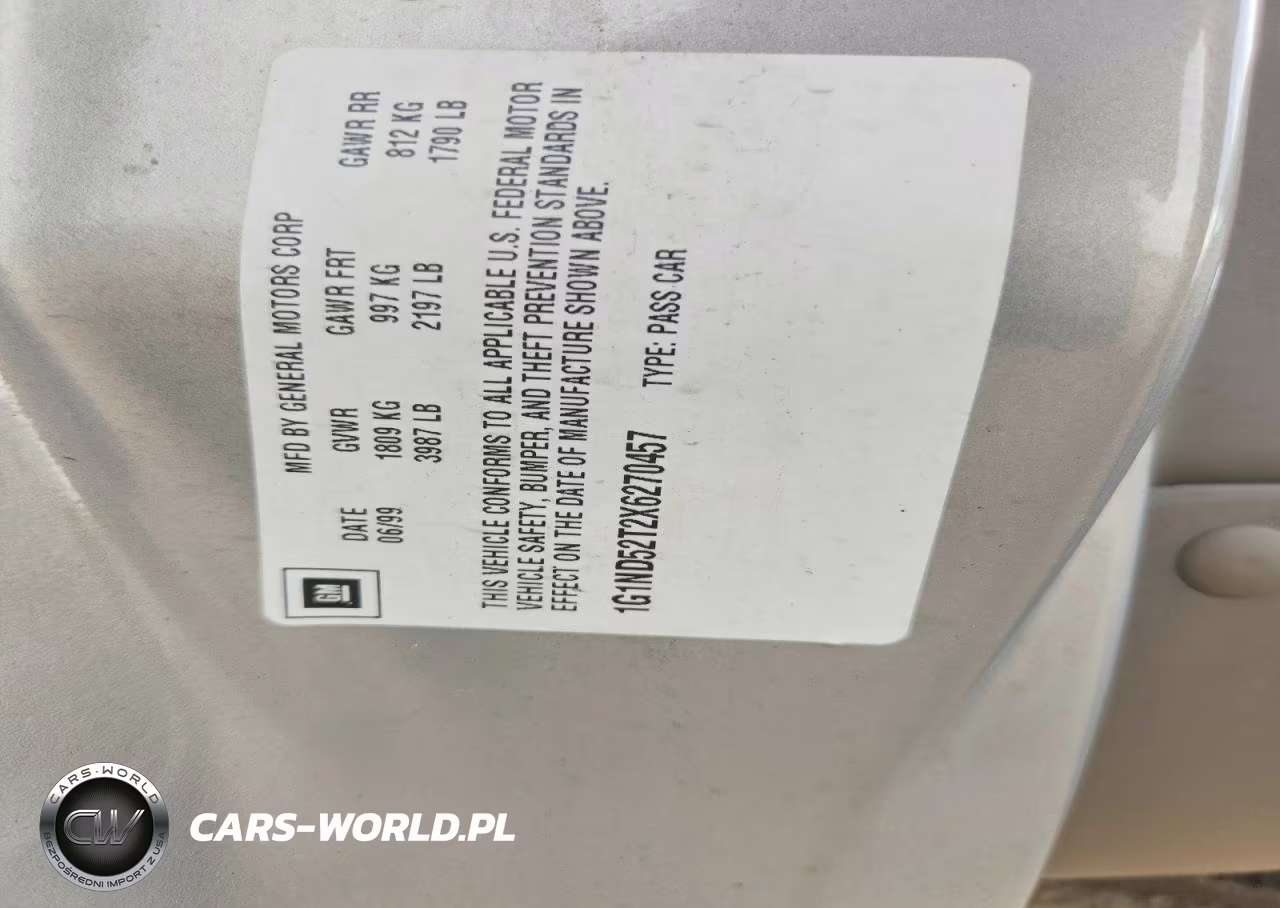 1999 Chevrolet Malibu VIN:1G1ND52T2X6270457 - 12
