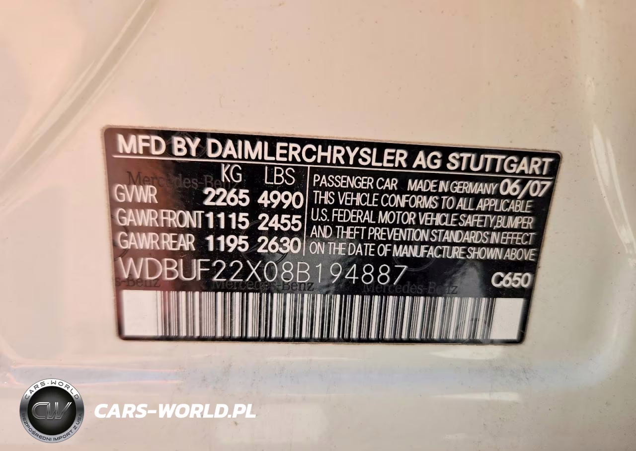 2008 Mercedes-Benz E 320 Cdi VIN:WDBUF22X08B194887 - 13