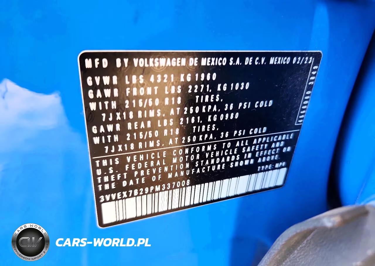 2023 Volkswagen Taos Se VIN:3VVEX7B29PM337008 - 14
