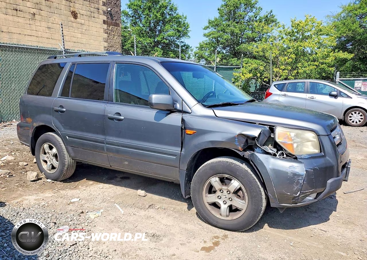 2007 Honda Pilot Exl VIN:2HKYF18667H504596 - 4